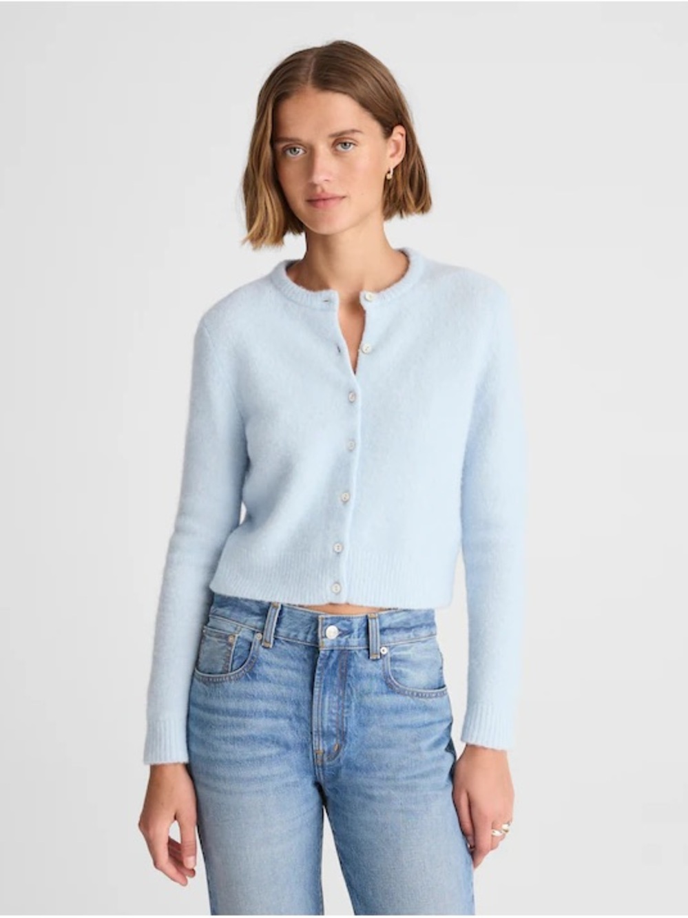 Alexa Chung x Madewell Cropped Cardigan